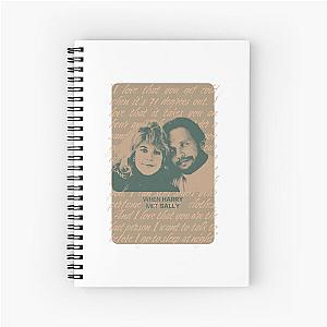 When Harry Met Sally Movie T shirt Spiral Notebook