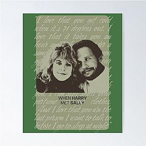 When Harry Met Sally Tshirt Poster