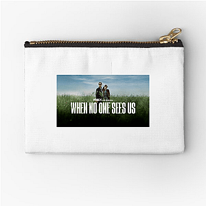 Eyes Closed, Ears Open When No One Sees Us Zipper Pouches