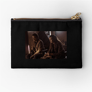 Masked by Silence When No One Sees Us Zipper Pouches