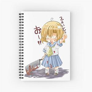 Higurashi no Naku Koro ni When They Cry Anime Manga Rena T Shirt Spiral Notebook