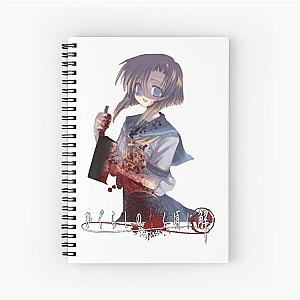 Higurashi: When They Cry - logo Spiral Notebook