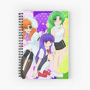 Higurashi girls Spiral Notebook