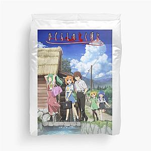 Higurashi When They Cry - poster Duvet Cover