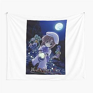 Higurashi When They Cry - poster Tapestry