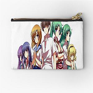 Higurashi no Naku Koro ni (Furude Rika, Ryûgû Rena, Maebara Keiichi, Sonozaki Mion, Sonozaki Shion, Hôjô Satoko Zipper Pouch