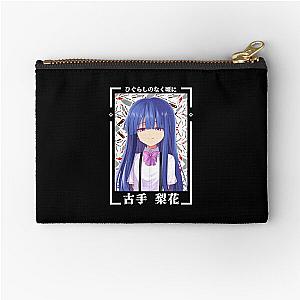 higurashi anime, rena ryugu, anime, rika, rena Zipper Pouch