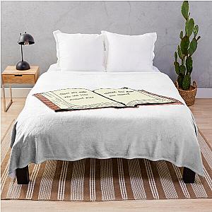 There are some who can live without wild things and some who cannot Where the Crawdads Sing Quote Throw Blanket