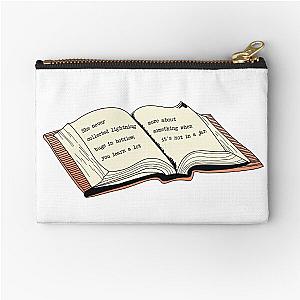 Lightning bugs in bottles Where the Crawdads Sing Zipper Pouch