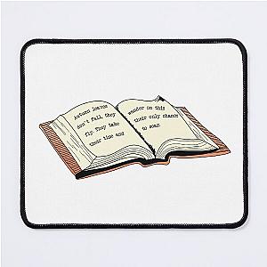 Autumn leaves don't fall they fly Where the Crawdads Sing Quote Mouse Pad