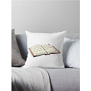 Autumn Leaves Don't Fall They Fly Where the Crawdads Sing Quote Throw Pillow