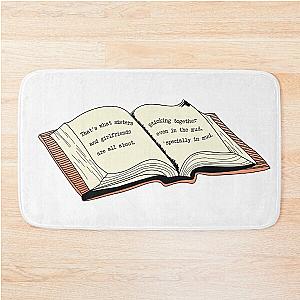 Sticking Together Even In The Mud Where The Crawdads Sing Quote Bath Mat