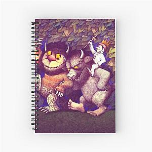 Where The Wild Things Spiral Notebook