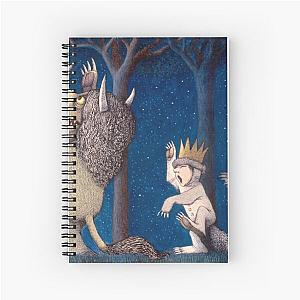 Where the Wild Things Are Wild Rumpus at night Spiral Notebook