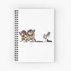 Inside All Of Us, Where the wild things are Spiral Notebook