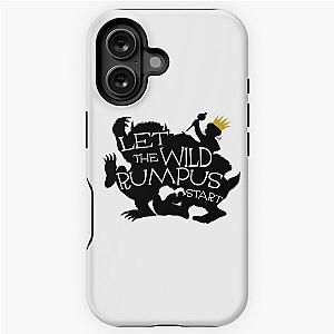 Where The Wild Things Are - Let the Wild Rumpus Start - Gold Crown iPhone Tough Case