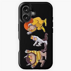 Max with wolves, Where the wild things are iPhone Tough Case