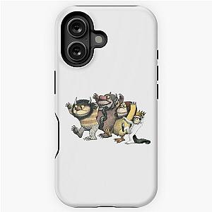 Where the wild things are, Max with Wolves iPhone Tough Case