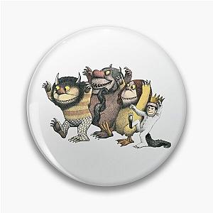 Where the wild things are, Max with Wolves Pin