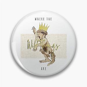 (Minimal) Where the Wild Things Are - Max in Gold Pin