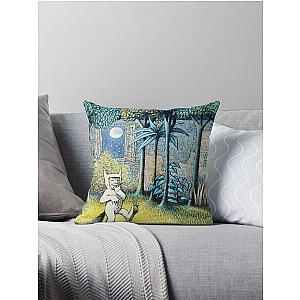 Where the Wild Things Are - Max in the jungle Throw Pillow