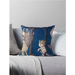 Where the Wild Things Are Wild Rumpus at night Throw Pillow