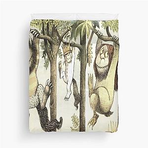 Wild Things Romp, Max Duvet Cover