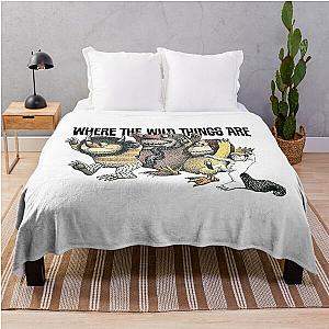 Where The Wild Things Are T-ShirtWHERE THE WILD THINGS ARE Throw Blanket