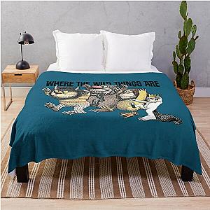 WHERE THE WILD THINGS ARE Throw Blanket