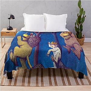 Where the wild things are Throw Blanket