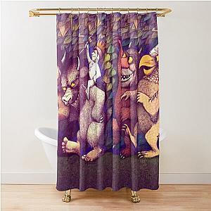 Wild Things are Romp Shower Curtain