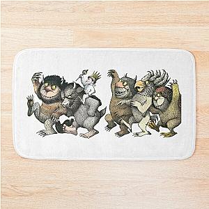 Wild Things Romp Graphic Bath Mat