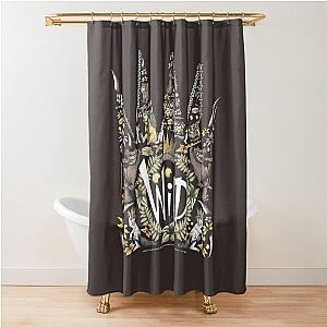 Wild Things Crown Collage Graphic Shower Curtain