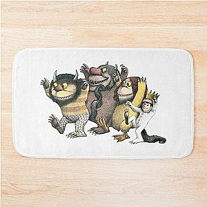 Where the wild things are, Max with Wolves Bath Mat