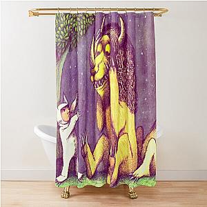 Max, Where the wild things are Shower Curtain