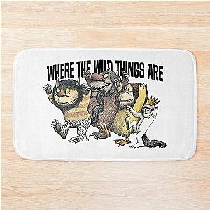 WHERE THE WILD THINGS ARE TShirt Bath Mat