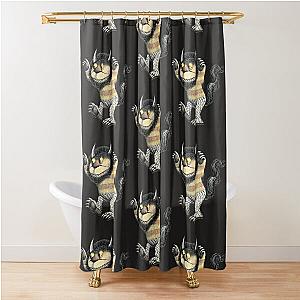 Where the Wild Things Are Carol Shower Curtain