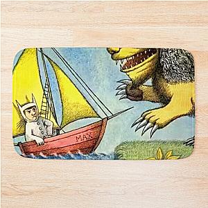 where the wild thing are , Funny Max Bath Mat