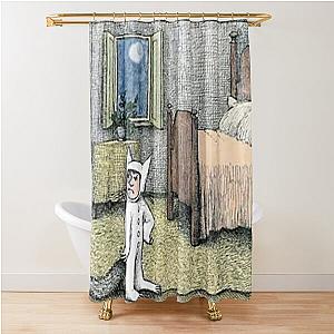 Where the wild things, Max Shower Curtain