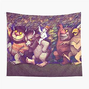 Wild Things are Romp Tapestry