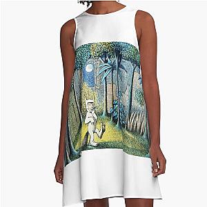 Where the Wild Things Are - Max in the jungle A-Line Dress