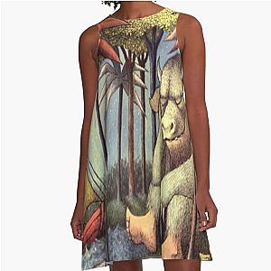 Inside All of Us is a Wild Thing A-Line Dress