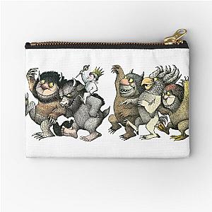 Wild Things Romp Graphic Zipper Pouch