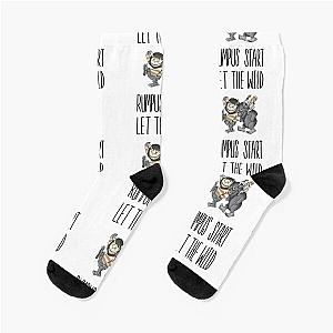 Where The Wild Things Are - Max - Let The Wild Rumpus Start! - Maurice Sendak Socks