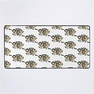 Where the wild things are, Max with Wolves Desk Mat