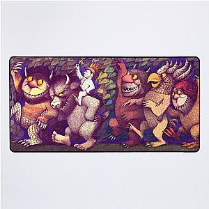 Where The Wild Things Desk Mat