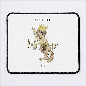 (Simple) Where the Wild Things Are - Max in Gold Mouse Pad