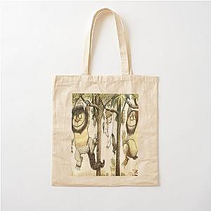 Wild Things Romp, Max Cotton Tote Bag