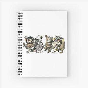 Wild Things Romp Graphic Spiral Notebook