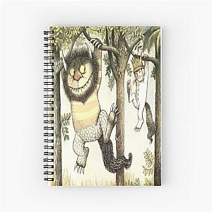 Wild Things Romp, Max Spiral Notebook